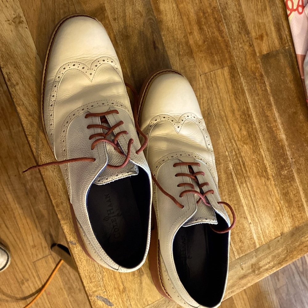 Cole Haan saddle oxfords  two tone